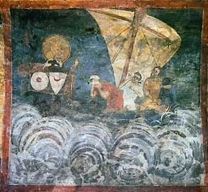 Le miracle en mer — Boyana Church
