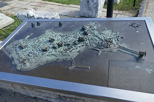 Tactile Map of the Peninsula
