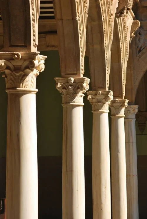 Colonne della Galleria in Marmo