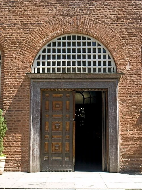 The West Entrance — Saint Sophia Church, Sofia audio guide stop