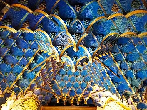 Le plafond à muqarnas — Casa Vicens