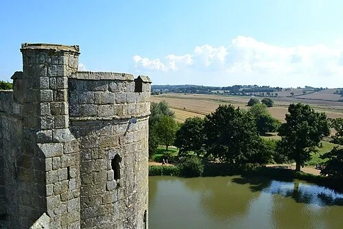 Vue de la sentinelle — Bodiam Castle
