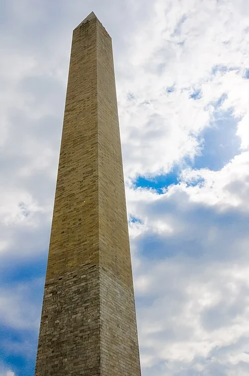 Le Marbre à deux tons — Washington Monument