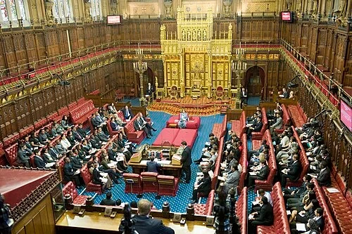 La Chambre des Lords — Palace of Westminster