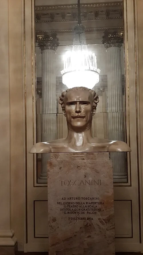 Büste von Arturo Toscanini — Teatro alla Scala