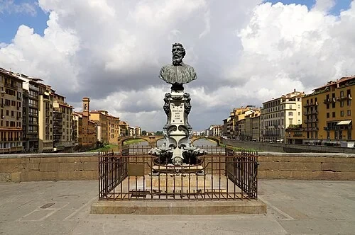 Monument à Benvenuto Cellini — Ponte Vecchio