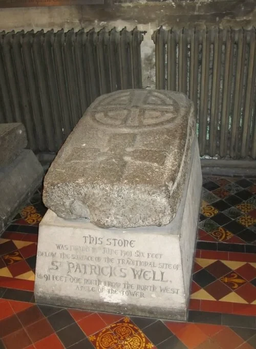 The Ancient Well Marker — St. Patrick's Cathedral audio guide stop