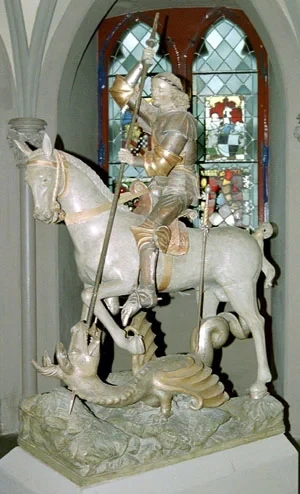 Saint Georges et le Dragon — Hohenzollern Castle