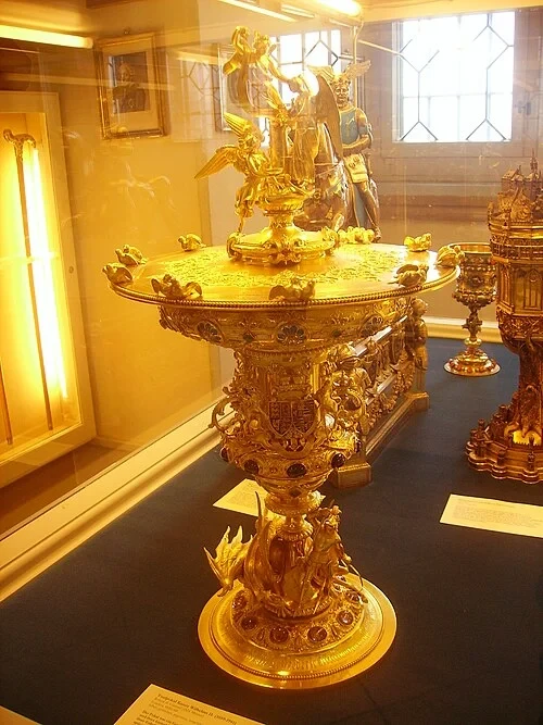 La Coupe de baptême en or — Hohenzollern Castle