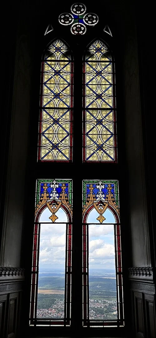 La galerie des vitraux — Hohenzollern Castle