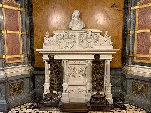 The Grand Marble Fireplace — Peleș Castle audio guide stop