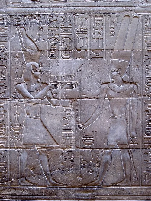 Les reliefs d'Alexandre le Grand — Luxor Temple
