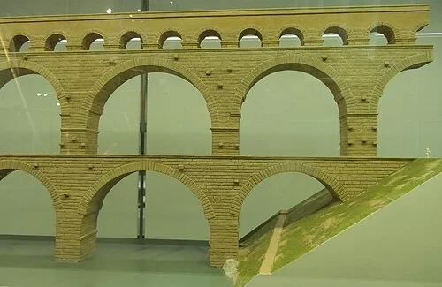 Maquette d'ingénierie — Pont du Gard
