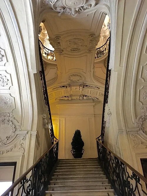 Scissors Staircase — Palazzo Reale di Torino audio guide stop