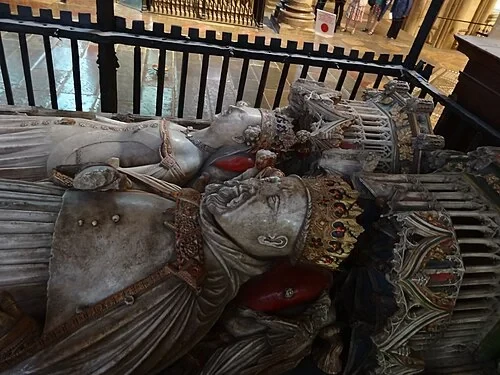 Tombeau d'Henri IV et de Jeanne de Navarre — Canterbury Cathedral