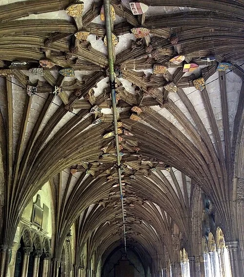 Héraldique du plafond — Canterbury Cathedral