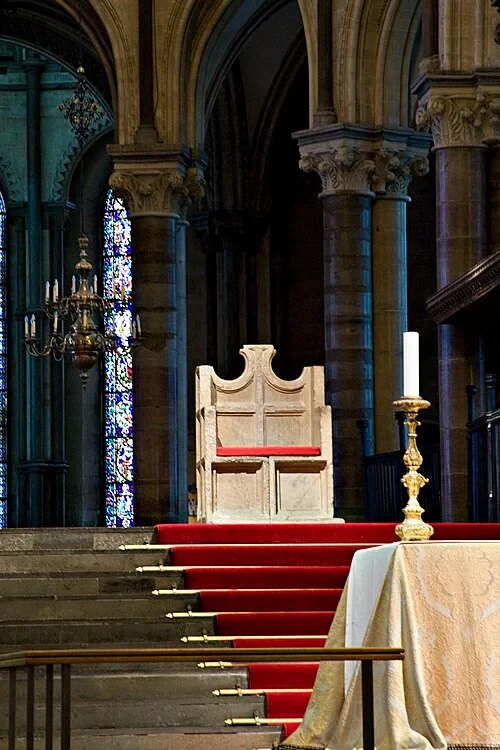 La chaire de saint Augustin — Canterbury Cathedral