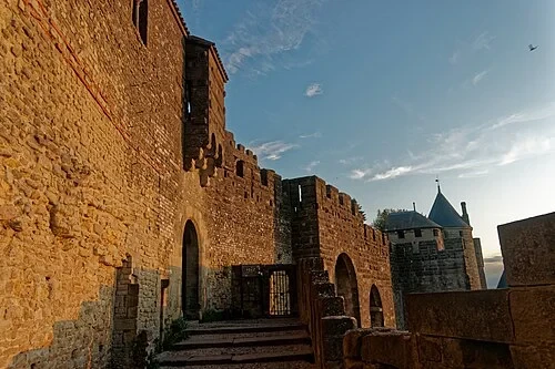 La porte d'Aude — Cité de Carcassonne