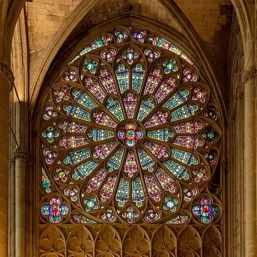 La rose nord — Cité de Carcassonne