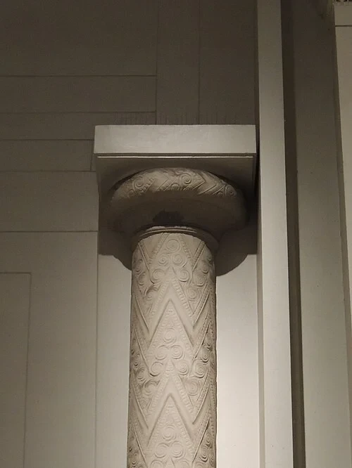The Decorative Entrance Columns