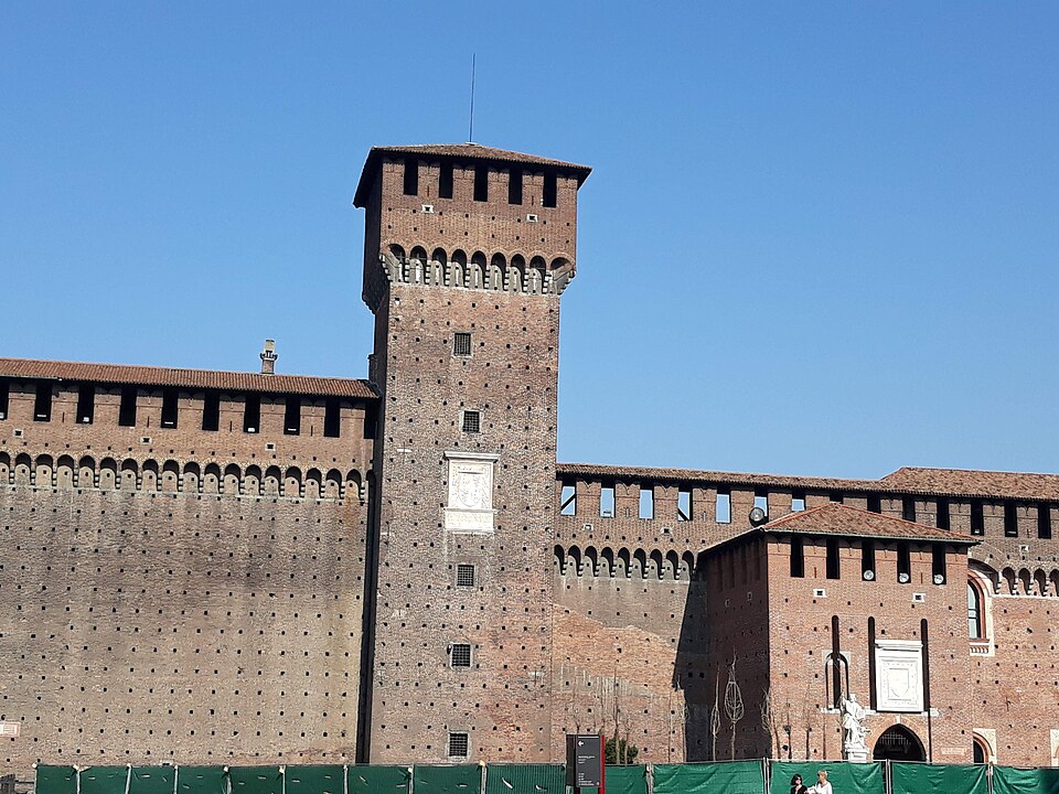 Turm der Bona von Savoyen — Castello Sforzesco