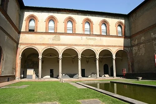 Loggia des Elefanten — Castello Sforzesco