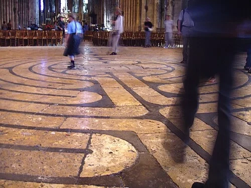 Le labyrinthe de la cathédrale de Chartres — Cathédrale Notre-Dame de Chartres