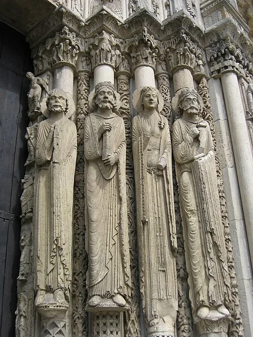 Rois et reines d'Israël — Cathédrale Notre-Dame de Chartres