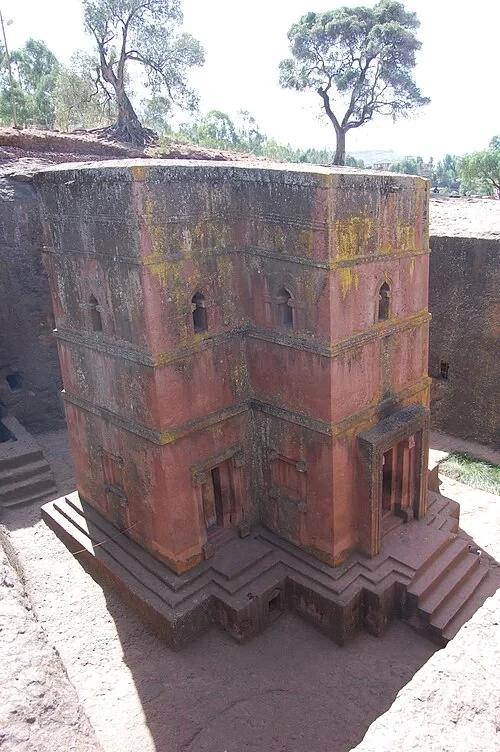 Le lichen doré — Monolithic Churches of Lalibela