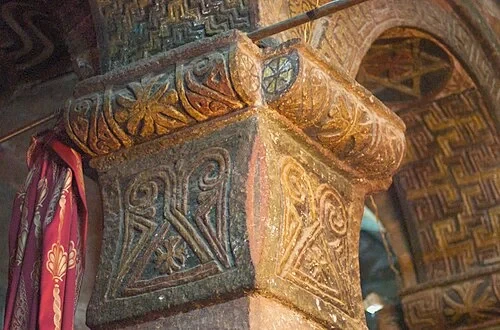 Painted Capitals of the House of Mary
