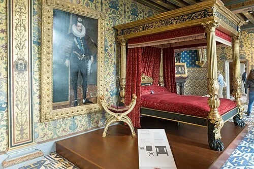 La scène du crime — Château de Blois