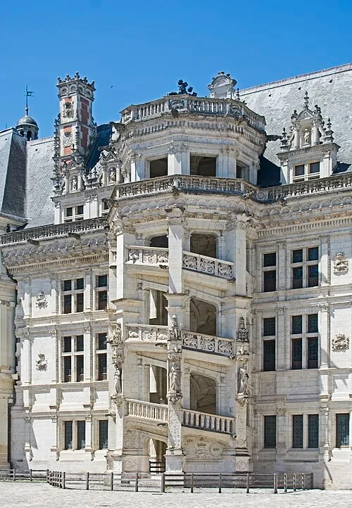 L'escalier François Ier — Château de Blois