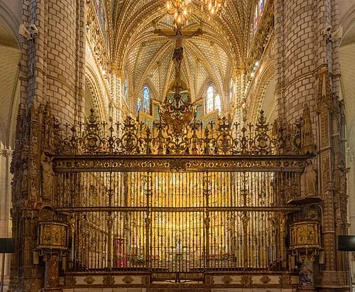 Grille du maître-autel — Catedral de Toledo