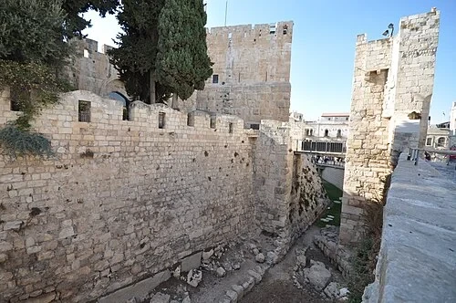 Les remparts de la citadelle — Tower of David