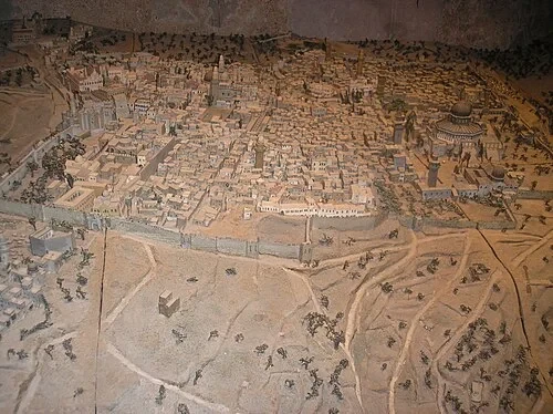 Maquette en relief d'Illies — Tower of David