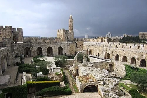 La cour archéologique — Tower of David
