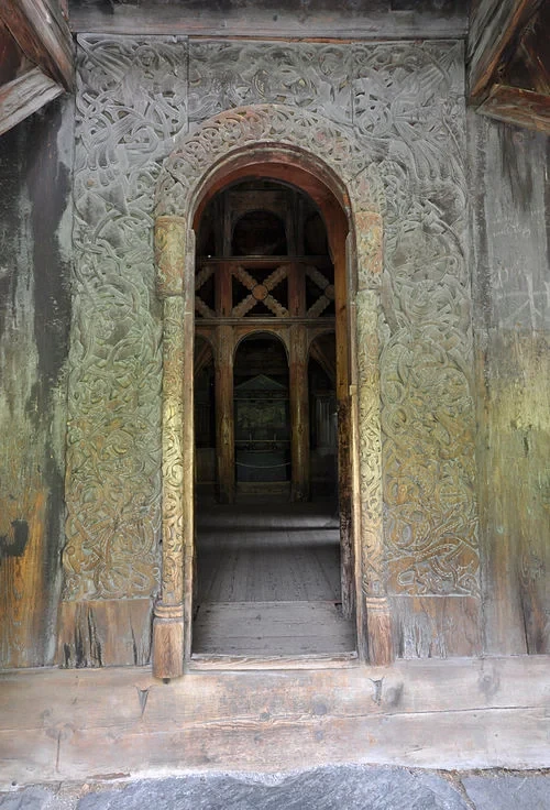 Le portail Ouest — Borgund stavkirke