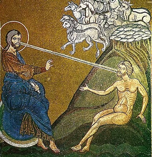 La Creación de Adán — Cattedrale di Monreale