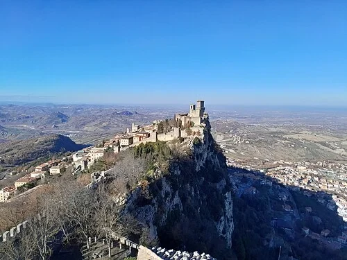Vue du patrimoine mondial de l'UNESCO — Guaita Tower