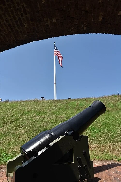 Hisser les couleurs — Fort Sumter