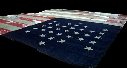 Le drapeau de la garnison — Fort Sumter