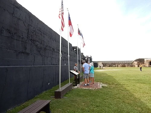 Batterie Huger — Fort Sumter