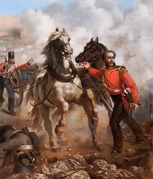 Captain Bell Winning the Victoria Cross