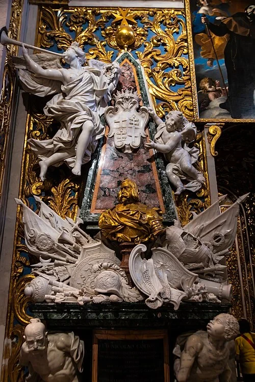 Monument du Grand Maître Cotoner — St. John's Co-Cathedral