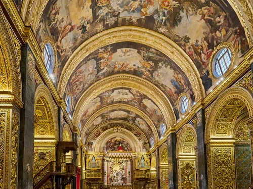 La nef dorée — St. John's Co-Cathedral