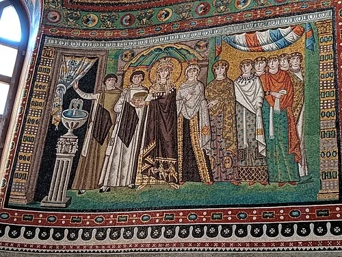 La Ofrenda de la Emperatriz — Basilica di San Vitale