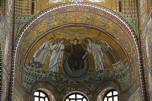 Cristo Rey — Basilica di San Vitale