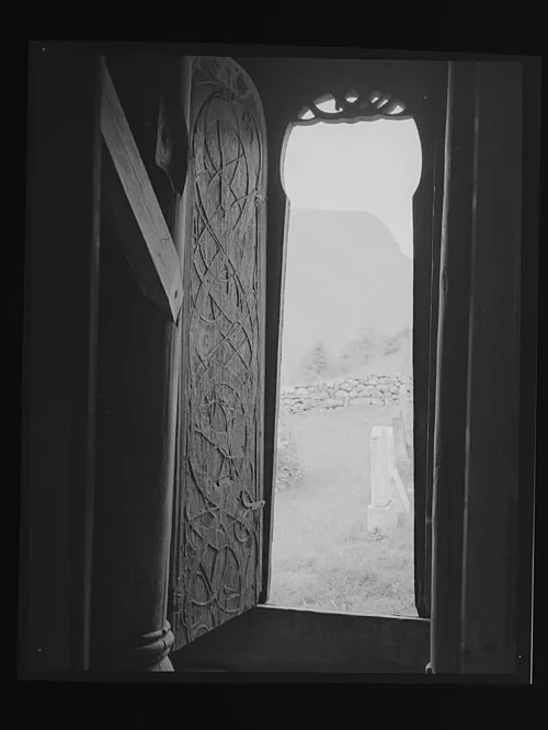 The Portal Threshold — Urnes Stave Church audio guide stop