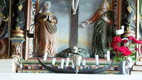 Ship-shaped Candle Holder — Urnes Stave Church audio guide stop