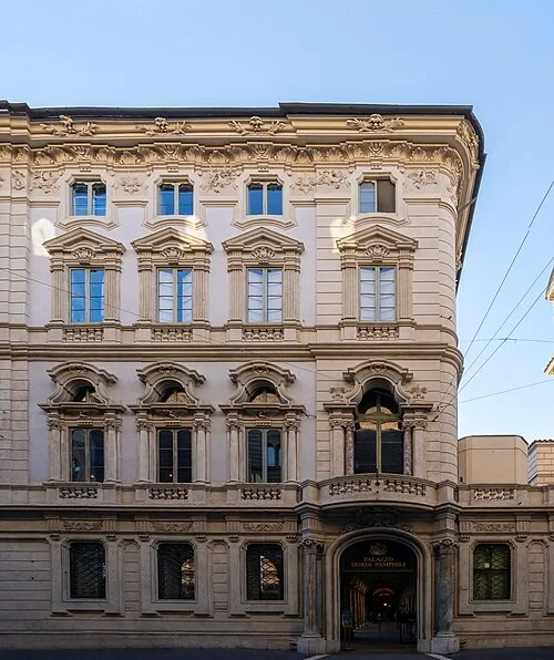 The Rococo Facade — Palazzo Doria-Pamphilj audio guide stop
